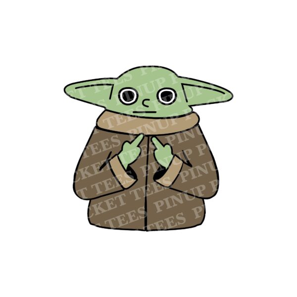 Baby Yoda Pocket Tee - Image 3